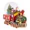 Santa Driving the Train Musical Christmas Snow Globe - 8.25"
